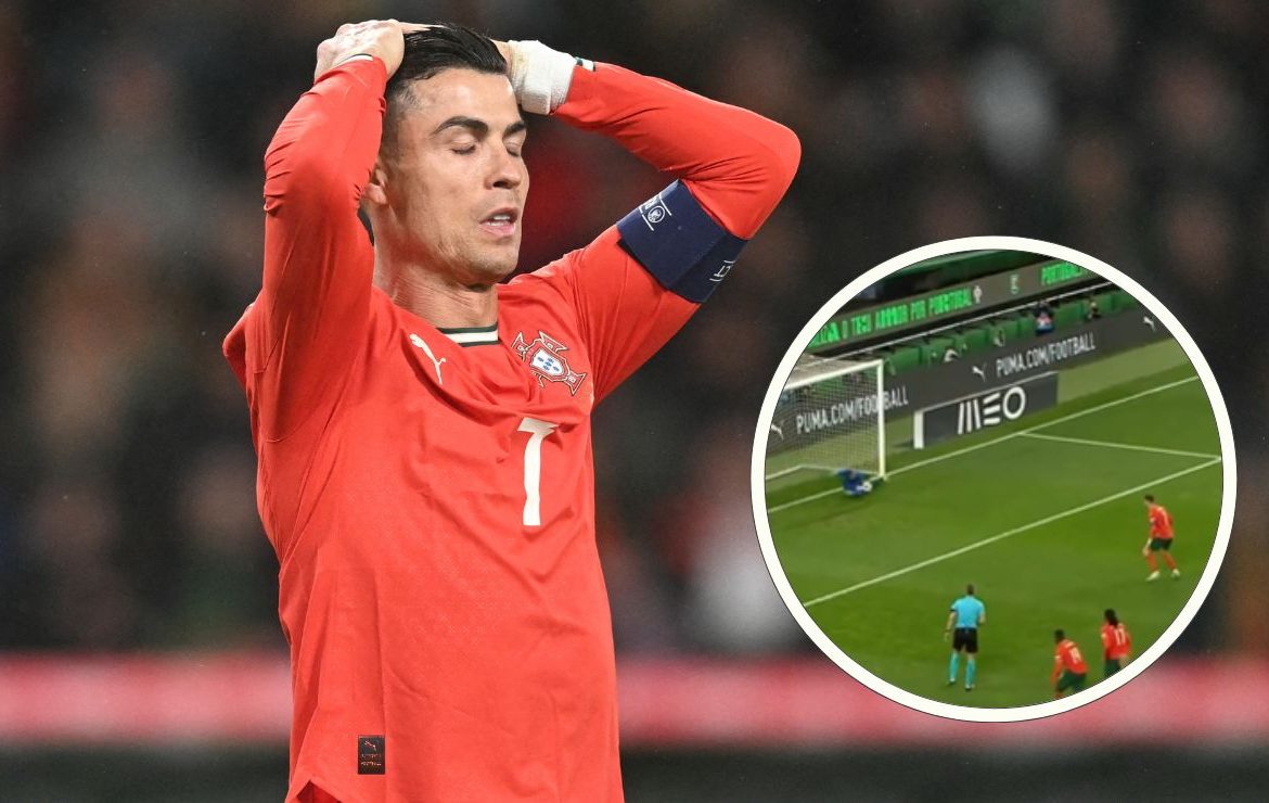 [Video] Ronaldo erró penal y por poco deja eliminado a Portugal